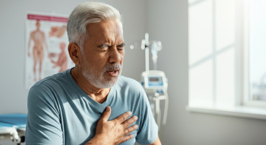 Angina symptoms